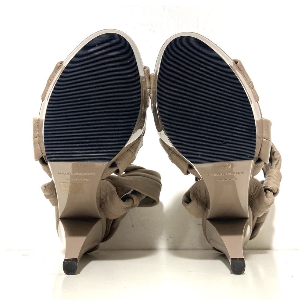 Burberry Prorsum Twisted Band Platform Heels - Picture 9 of 12